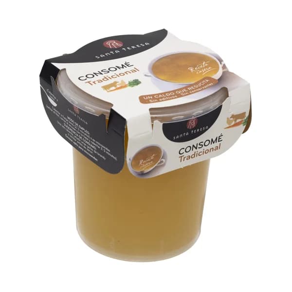 SANTA TERESA Consome tradicional receta casera 400 ml. - 0.4 kg - Imagen del producto en Findit