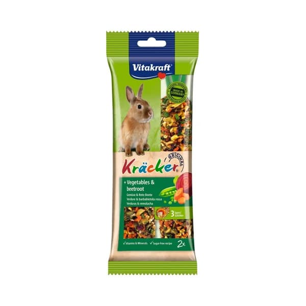 VITAKRAFT Barritas para conejo con sabor a verduras VITAKRAFT 2 uds. 112 gr, - 0.11 kg - Imagen del producto en Findit