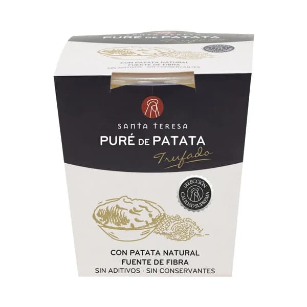 SANTA TERESA  Pure de patata con un toque de trufa, listo para caletar y comer 465 g. - 0.47 kg - Imagen del producto en Findit