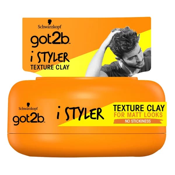 GOT2B Arcilla texturizante de fuerte fijación y acabado mate GOT2B I styler de Scwarzkopf 75 ml. - 0.08 l - Imagen del producto en Findit