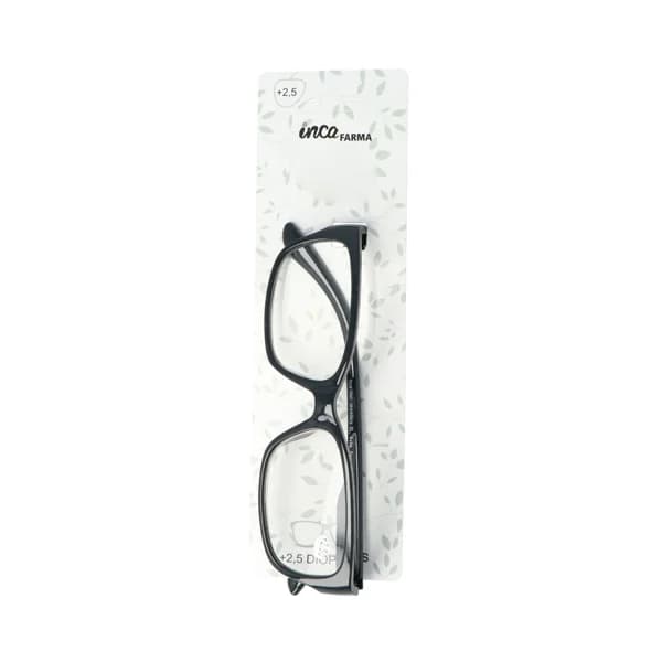 INCA FARMA Gafas de lectura unisex para presbicia (vista cansada +2,50 dioptrías) INCA FARMA. - 1 ud - Imagen del producto en Findit