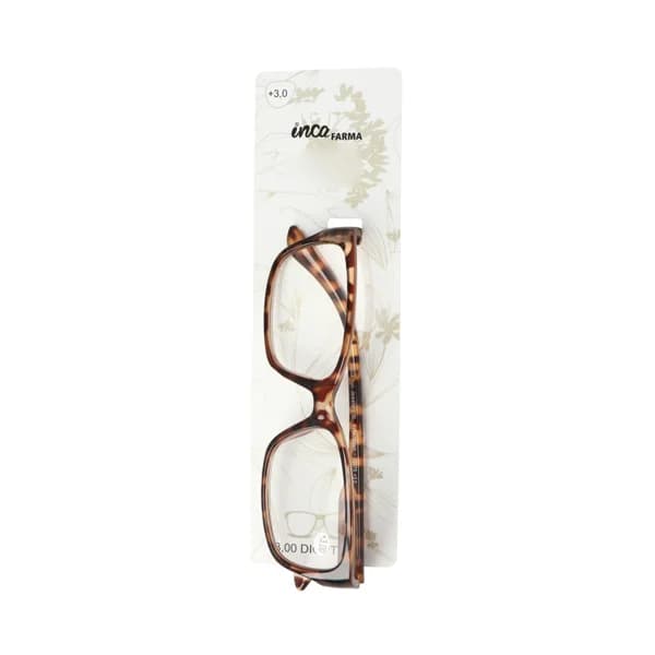 INCA FARMA Gafas de lectura unisex para presbicia (vista cansada +3.0 dioptrías) INCA FARMA. - 1 ud - Imagen del producto en Findit