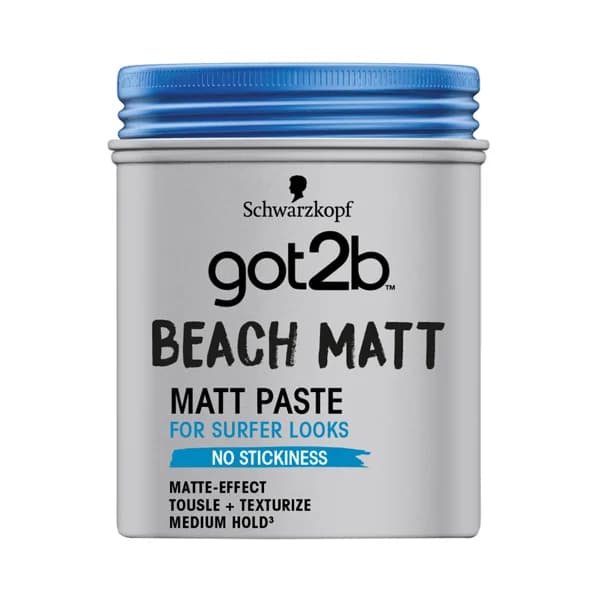GOT2B Pasta de fijación media (3) para un acabado surfero efecto mate GOT2B de Schwarkopf 100 ml. - 0.1 l - Imagen del producto en Findit