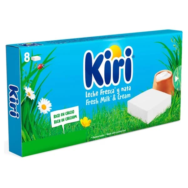 KIRI Queso en porciones fresco fundido KIRI 8 uds. - 0.16 kg - Imagen del producto en Findit