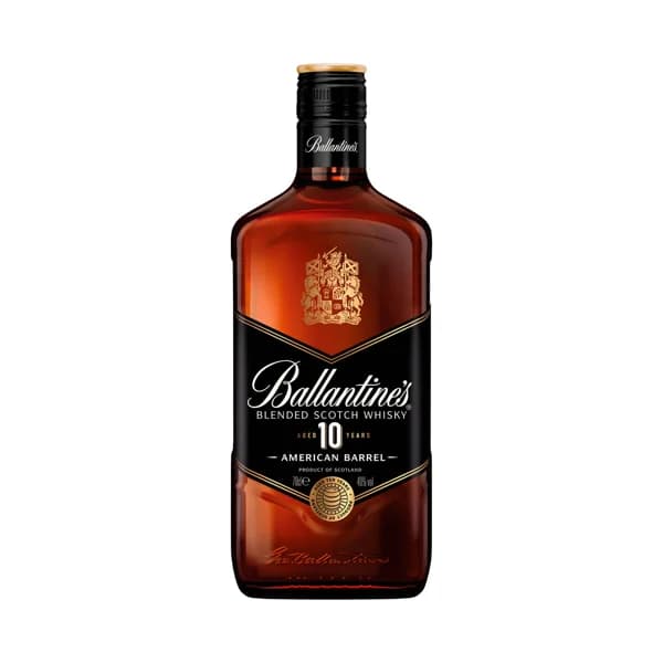 BALLANTINES Whisky blended (10 años) elaborado en Escocia botella 70 cl. - 0.7 l - Imagen del producto en Findit