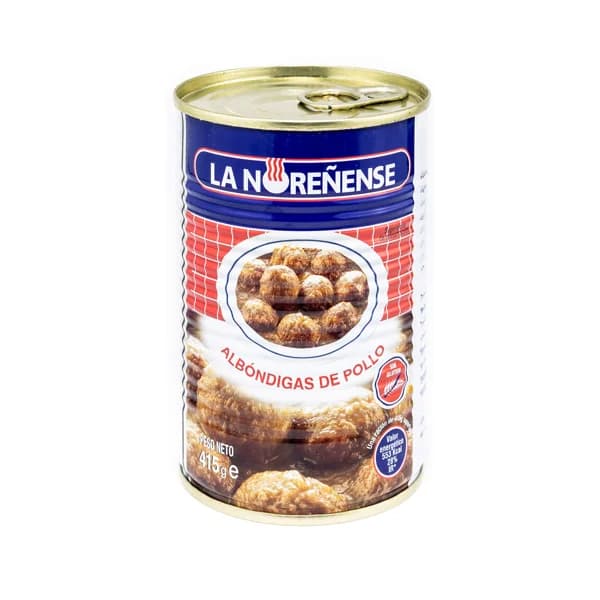Albóndigas de pollo noreñense 415 g. - 0.42 kg - Imagen del producto en Findit