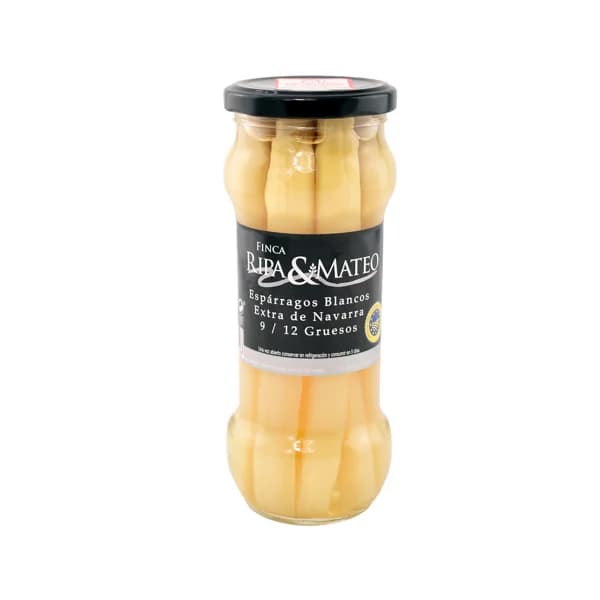 FINCA RIPA & MATEO Espárrago blancos Extra Navarra 9/12 frutos 205 g - 0.21 kg - Imagen del producto en Findit
