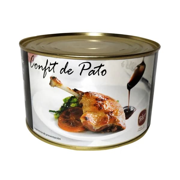 POLGRI Confit de pato (muslos de pato confitados) POLGRI 1350 g. - 1.35 kg - Imagen del producto en Findit