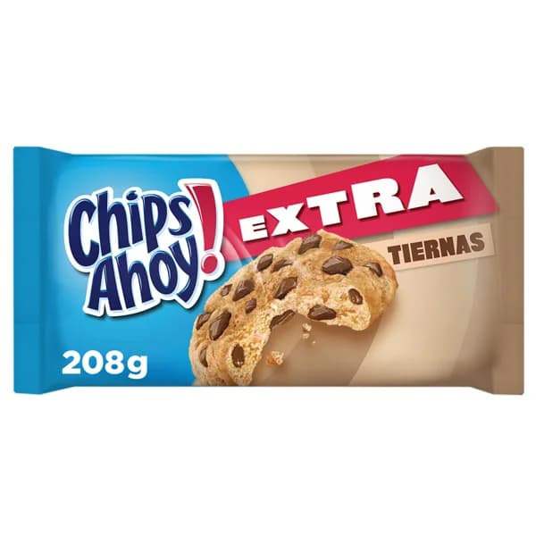 CHIPS AHOY! Galleta extra tierna 208 g. - 0.21 kg - Imagen del producto en Findit