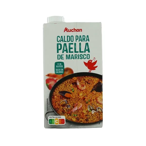 PRODUCTO ALCAMPO Caldo de paella para marisco brick 1 l. - 1 l - Imagen del producto en Findit
