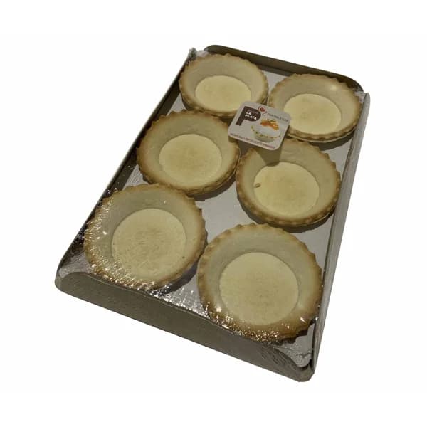 Tartaleta 80 mm 6 unidades 135 gr. - 0.14 kg - Imagen del producto en Findit