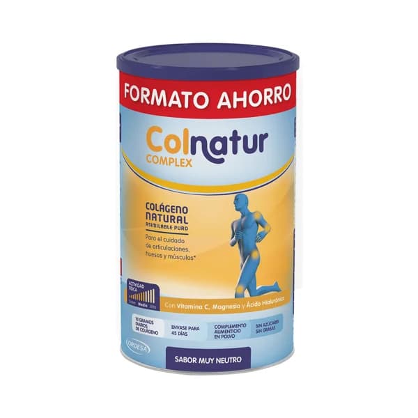 COLNATUR Colágeno natural asimilable puro, con sabor neutro COLNATUR Complex 495 g. - 0.5 kg - Imagen del producto en Findit