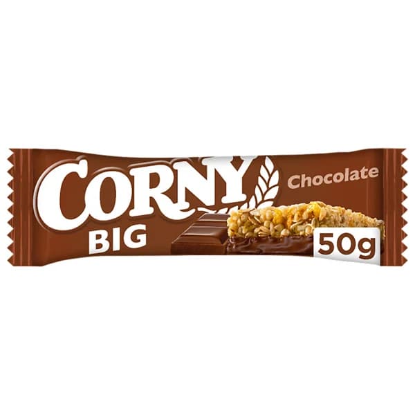 Barrita cereales con chocolate CORNY BIG 2 x 50 g. - 0.1 kg - Imagen del producto en Findit
