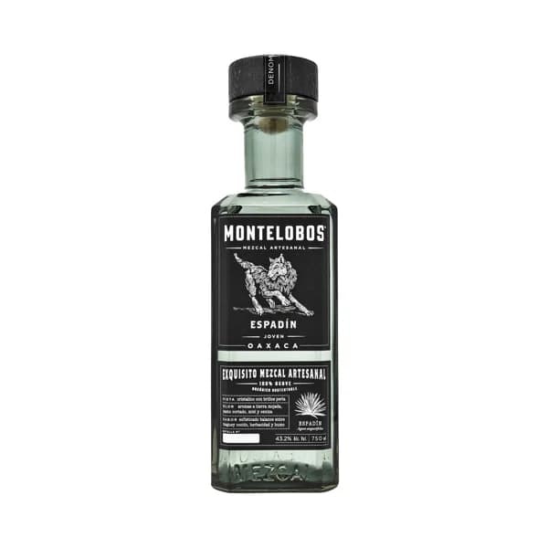 MONTELOBOS Espadiín Mezcal artesanal elaborado con agave 100% orgánico botella 70 cl. - 0.7 l - Imagen del producto en Findit