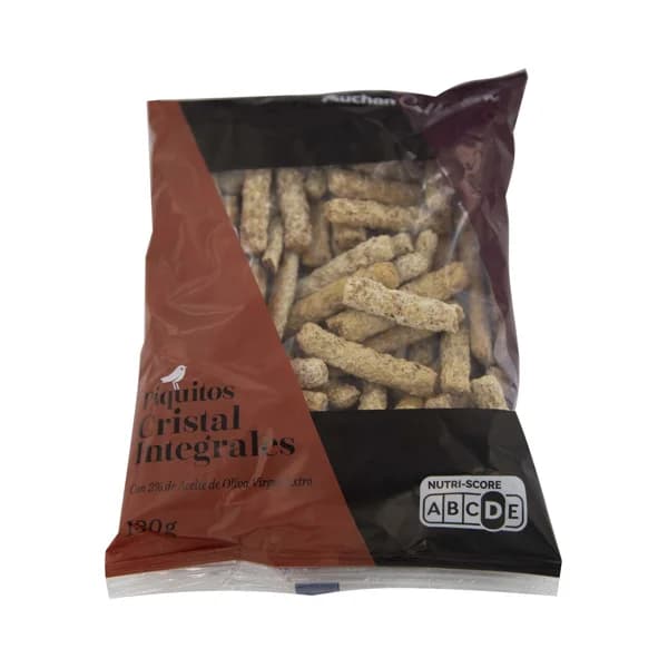 ALCAMPO GOURMET Picos de pan de cristal integral 130 g. - 0.13 kg - Imagen del producto en Findit