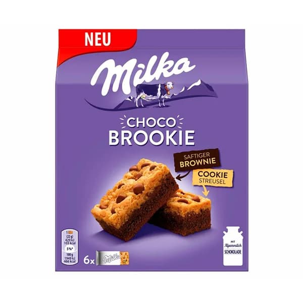 MILKA CHOCO BROOKIE Bizcocho 132 g. - 0.13 kg - Imagen del producto en Findit