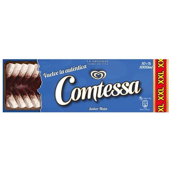 COMTESSA Tarta helada de nata y chocolate, tamaño XXL 1 l. - 1 l - Imagen del producto en Findit