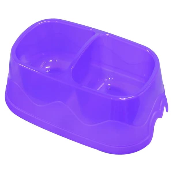 ARPPE Comedero doble de plástico para mascotas ARPPE 1 ud. - 1 ud - Imagen del producto en Findit
