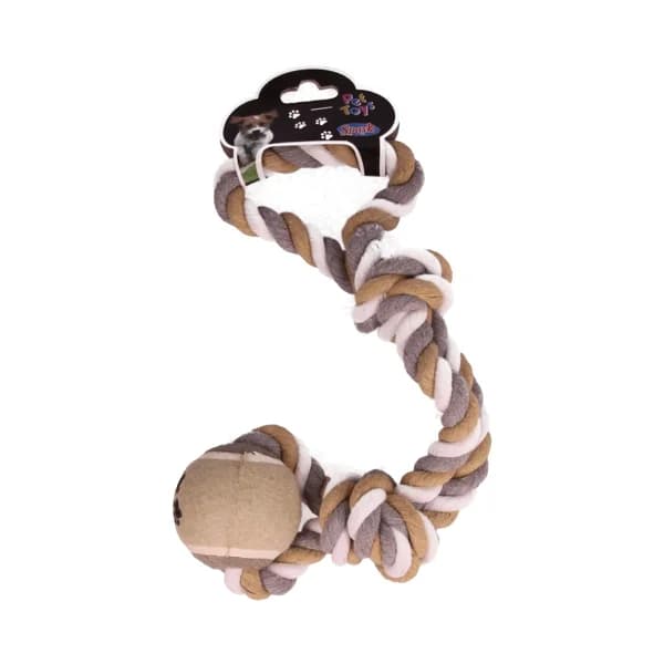 SANDIMAS Cuerda de juguete con nudos para perros SANDIMAS PET TOYS SPAYK 1 ud. - 1 ud - Imagen del producto en Findit