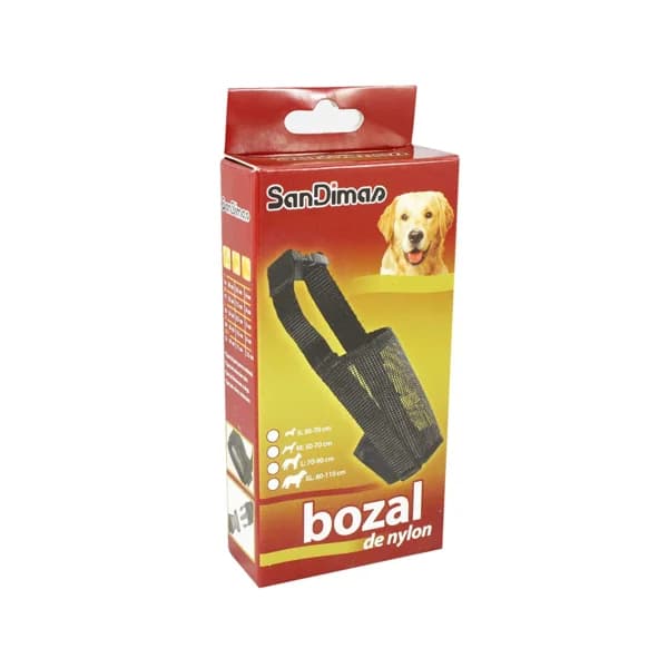SANDIMAS Bozal de nylon de rejilla talla L (grande) para perros  1 ud. - 1 ud - Imagen del producto en Findit