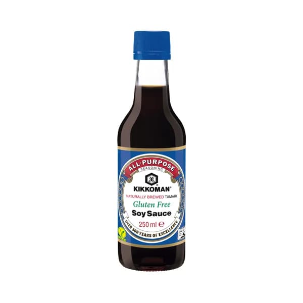 KIKKOMAN Salsa de soja sin gluten frasco de 250 ml. - 0.25 l - Imagen del producto en Findit