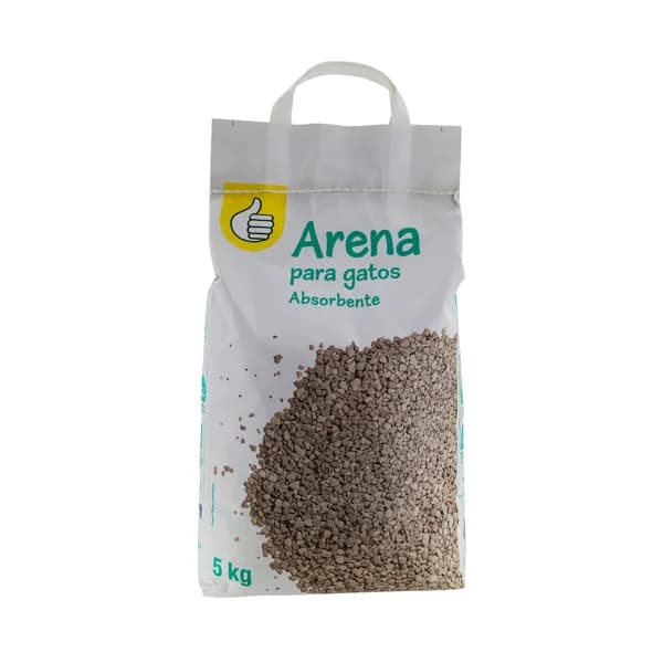 PRODUCTO ECONÓMICO ALCAMPO Arena para gato PRODUCTO ECONÓMICO ALCAMPO 5 kg. - 5 kg - Imagen del producto en Findit