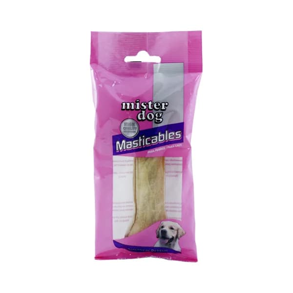 MISTER DOG Hueso masticable de vacuno de 140 milímetros para perros MISTER DOG 1 ud. de 60 g. - 0.08 kg - Imagen del producto en Findit