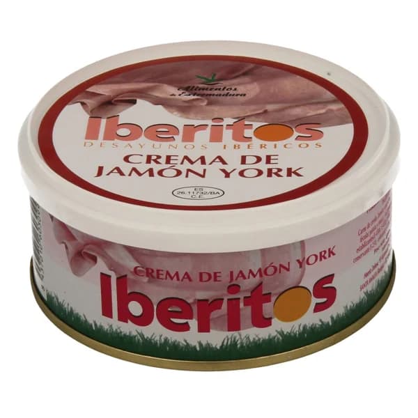 IBERITOS Untable de jamón de york IBERITOS lata de 250 g. - 0.25 kg - Imagen del producto en Findit