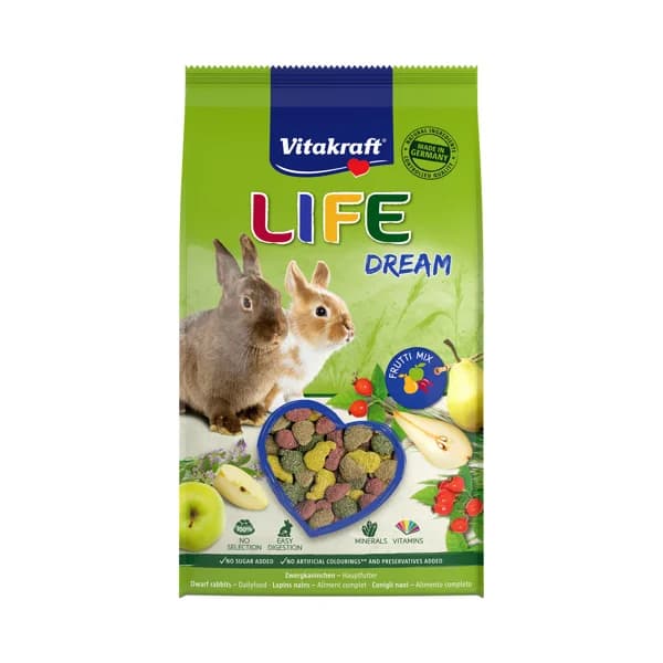VITAKRAFT Alimento completo para conejos con sabor a fruta 600 gr. - 0.6 kg - Imagen del producto en Findit