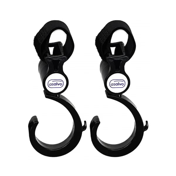 Ganchos de silla de paseo ASALVO. - 1 ud - Imagen del producto en Findit