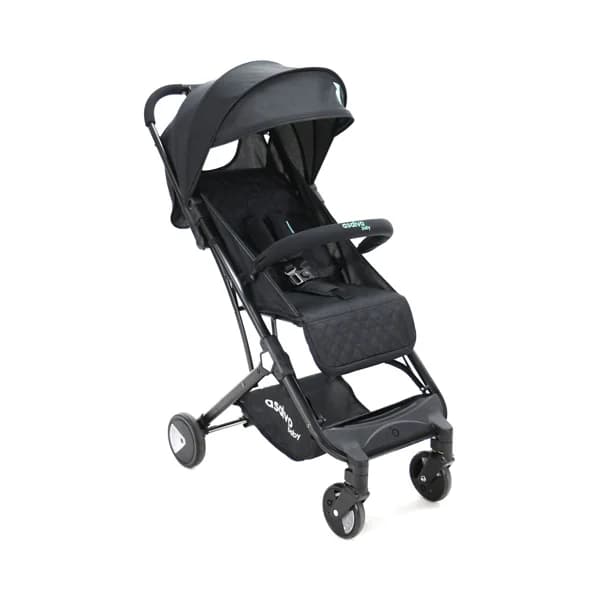 Silla de paseo para bebé, color negro, ASALVO Travel +. - 1 ud - Imagen del producto en Findit