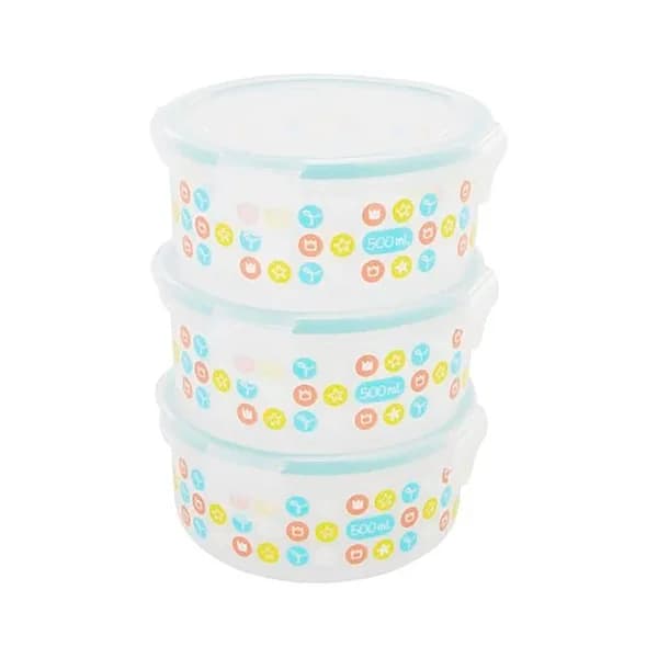 Set de recipientes herméticos 500 ml, 3 uds, BABYMOOV. - 1 ud - Imagen del producto en Findit