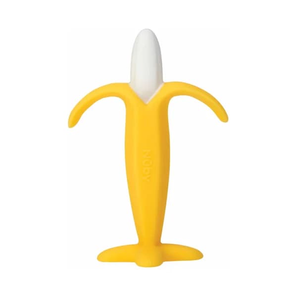 Mordedor vegetal, plátano, color amarillo, NUBY. - 1 ud - Imagen del producto en Findit