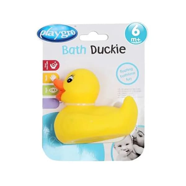 Patito de goma para baño, PLAYGRO. - 1 ud - Imagen del producto en Findit