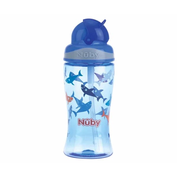 Taza antigoteo con pajita, 360 ml, NUBY. - 1 ud - Imagen del producto en Findit