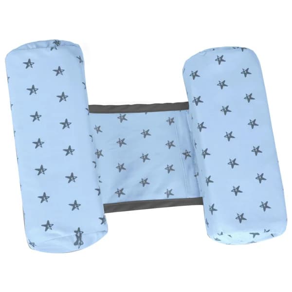 Cojín antivuecos de estrella, azul y gris, MORA. - 1 ud - Imagen del producto en Findit