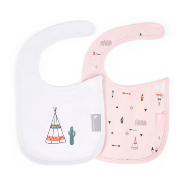 Pack de 2 baberos estampados, MORA. - 1 ud - Imagen del producto en Findit