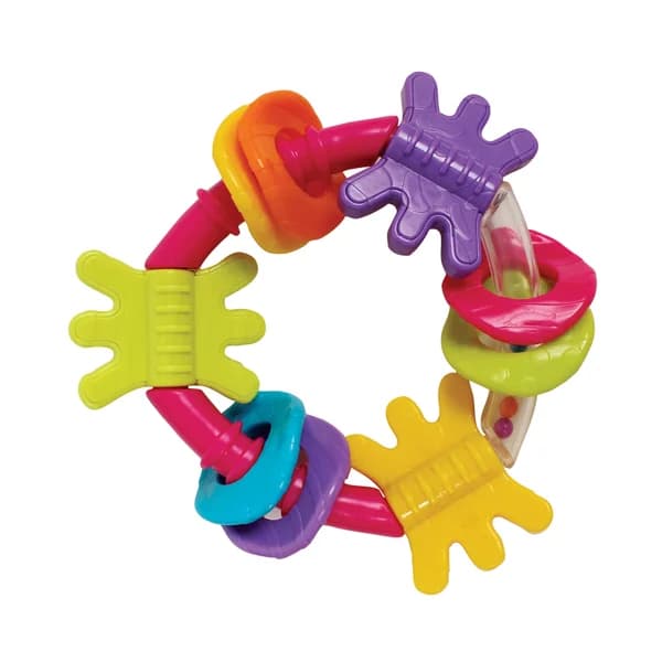 Mordedor sonajero triangular, PLAYGRO. - 1 ud - Imagen del producto en Findit