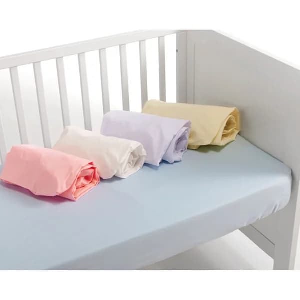 Pack 2 bajeras cuna bebé,  blanco, rosa, azul, beige y gris, BASIC. - 1 ud - Imagen del producto en Findit