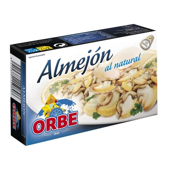 ORBE Almejón al natural 63 g. - 0.06 kg - Imagen del producto en Findit