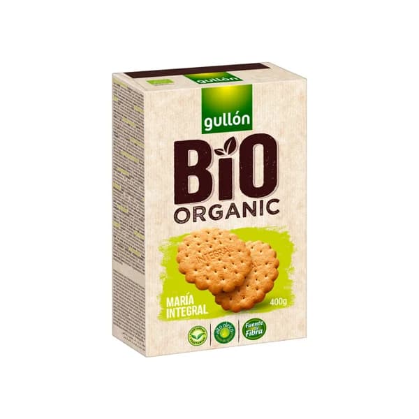GULLÓN Galletas María integrales ecológicas GULLÓN BIO 400 g. - 0.4 kg - Imagen del producto en Findit