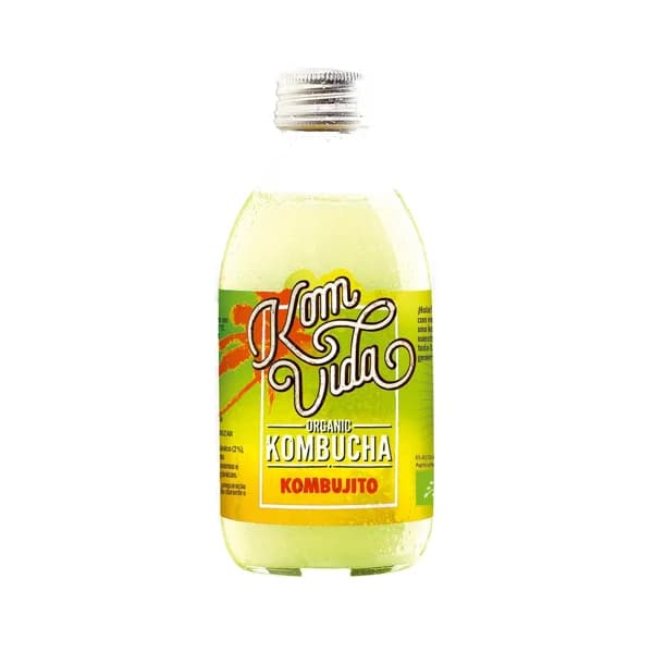 KOMVIDA Kambucha (bebida a partir de té) ecológica Kombujito KOMVIDA 250 ml. - 0.25 l - Imagen del producto en Findit