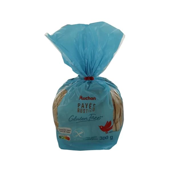 PRODUCTO ALCAMPO Pan rústico sin gluten PRODUCTO ALCAMPO 300 g. - 0.3 kg - Imagen del producto en Findit