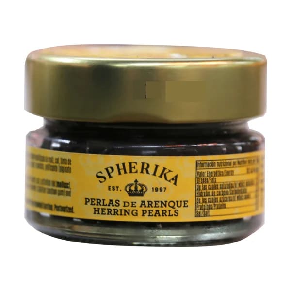 SPHERIKA Sucedáneo de caviar arenque negro MSC (Pesca sostenible certificada) 50 g. - 0.05 kg - Imagen del producto en Findit