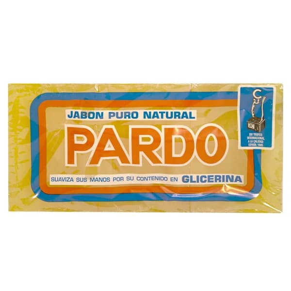 PARDO Jabón puro natural 3 uds. 250 g. - 0.75 kg - Imagen del producto en Findit