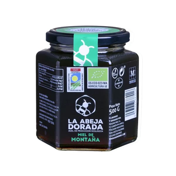 LA ABEJA DORADA Miel de montaña, producción ecológica LA ABEJA DORADA 500 g. - 0.5 kg - Imagen del producto en Findit