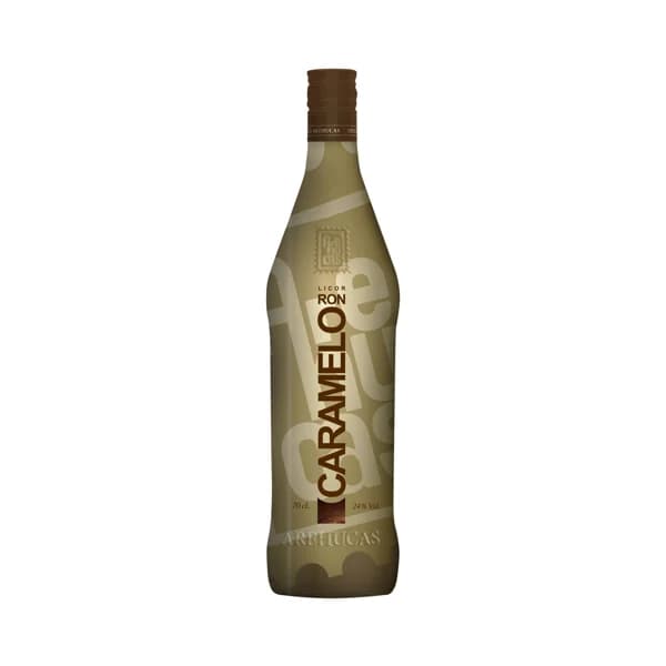 AREHUCAS Licor de ron con caramelo elaborado en las Islas Canarias AREHUCAS botella de 70 cl. - 0.7 l - Imagen del producto en Findit