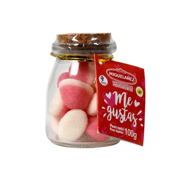 MIGUELAÑEZ Caramelos de goma Love MIGUELAÑEZ tarrito 100 g - 0.1 kg - Imagen del producto en Findit