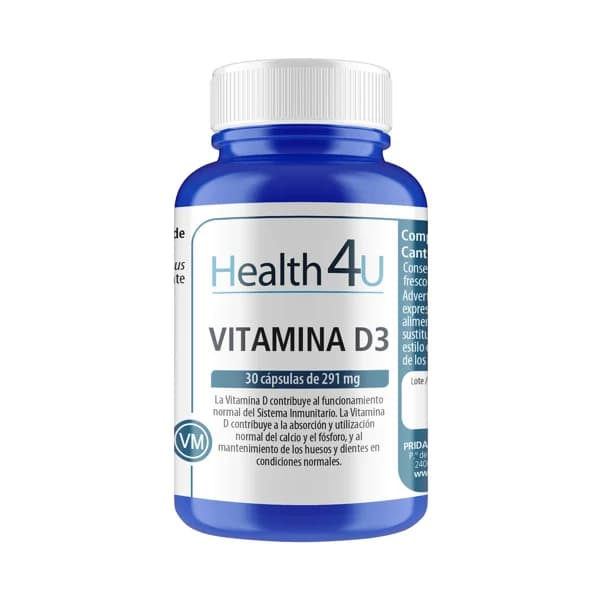 HEALTH 4 U Complemento alimenticio elaborado a base de vitamina D3 30 uds. - 1 ud - Imagen del producto en Findit