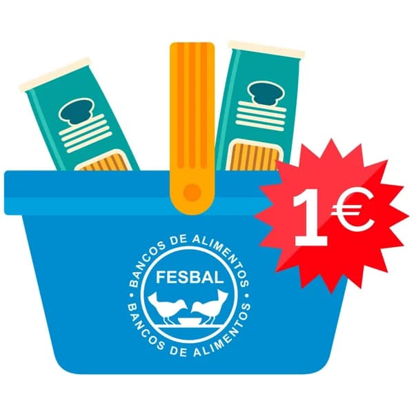 Donación de 1€ a la Federación de BANCOS DE ALIMENTOS Campaña La Gran Recogida de Alimentos 2023. - 1 ud - Imagen del producto en Findit
